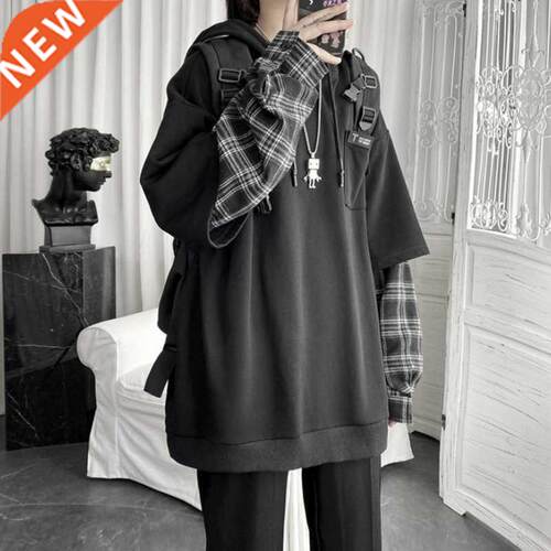 Y2K Vintage Streetwear Oversized Hoodie Women Streetwear Swe
