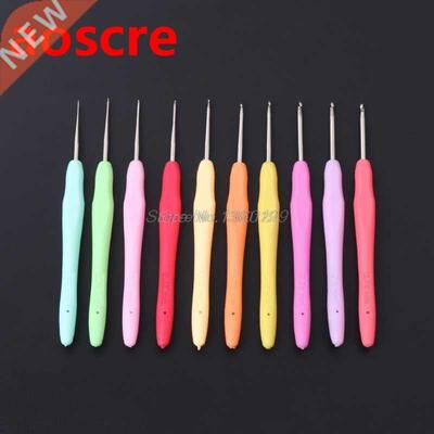 1pc Metal Knitting Needles Crochet Hooks Tool With Ergonomic
