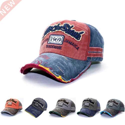 Spring Summer 1969 Embroidery Baseball Cap Fashion Adjustabl