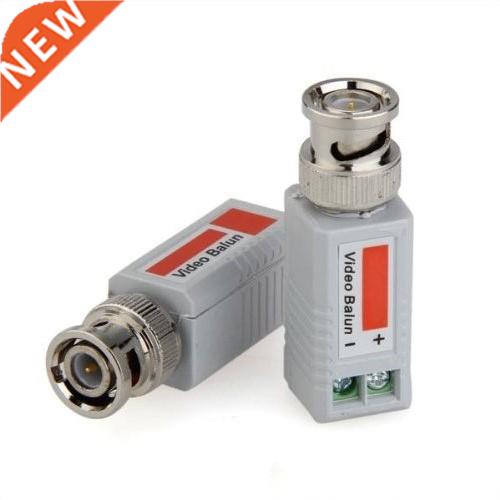2 x Video Balun BNC DVR UTP CAT5 Passive Transmitter for CCT