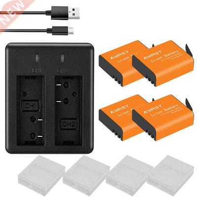 1350mAh PG1050 SJ4000 PG900 battery + USB Dual charger For S