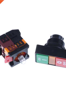PPBB-30N 220V AC LED Red Green ON/OFF START STOP Momentary P
