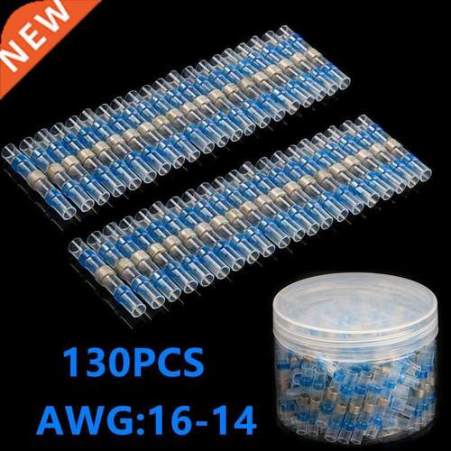 130PCS Waterproof Heat Shrink Soldering Terminals Solder Sea