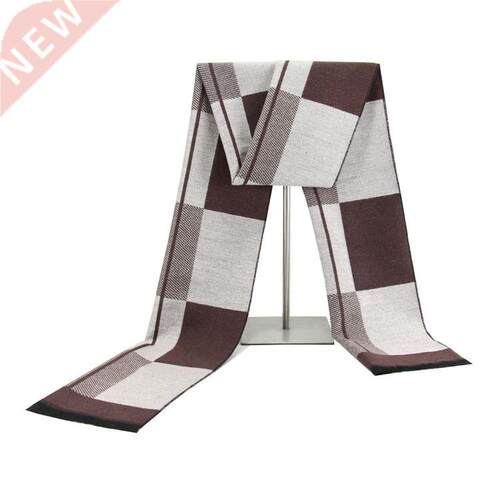 Newest Plaid Scarf Men Fashion Scarf Warm Autumn Winter Sc