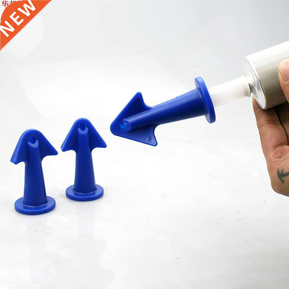 3pcs Sealant Tool Rubber Trowel Nozzle Caulking Construction