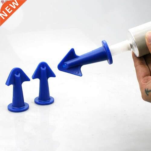 3pcs Sealant Tool Rubber Trowel Nozzle Caulking Construction