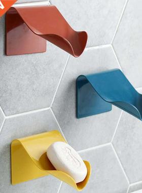 High Quality Seamless Wall-Mounted Soap Holder Drainage Stor