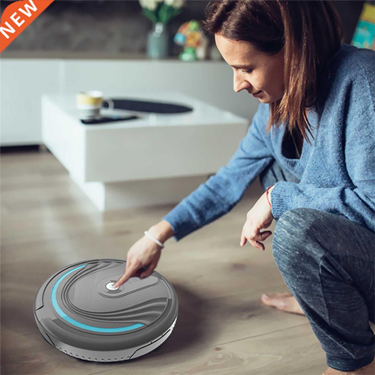 Smart Robot Vacuum Cleaner Automatic Floor Sweeping Robot Sw