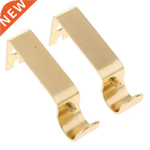 2 Pieces Curtain Rod Wall Bracket Holder for rod/pole up to