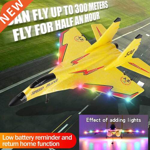 2.4g Glider RC Drone 530 Fixed Wing Airplane Hand Throwing F