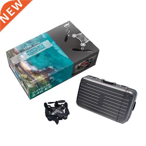 2022 new Mini Luggage drone Folding suitcase pocket Quadcopt
