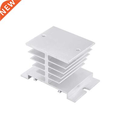 1pc Single Phase Solid State Relay SSR Aluminum Heat Sink Di