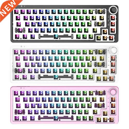 TM680 Hot Swap Mechanical Keyboard  Kit RGB 3 Mode Blueto