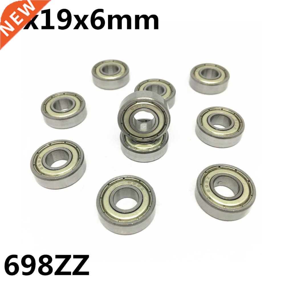 50Pcs 698ZZ R-1980ZZ 8x19x6 mm Deep groove ball bearing Mini