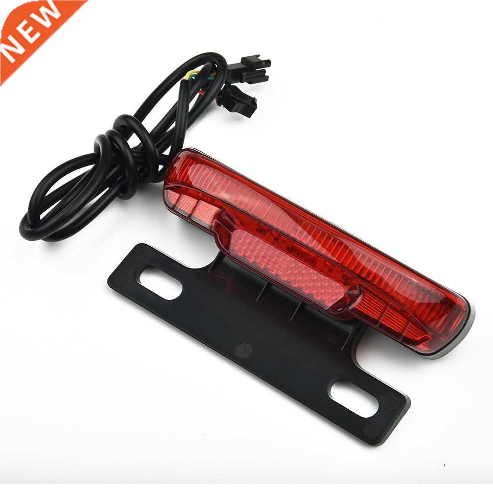 Electric Bicycle Rear Light Night 6-60V Cycling LED Safety