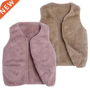 fleece kids vest for girls waistcoat toddler girl vest infan