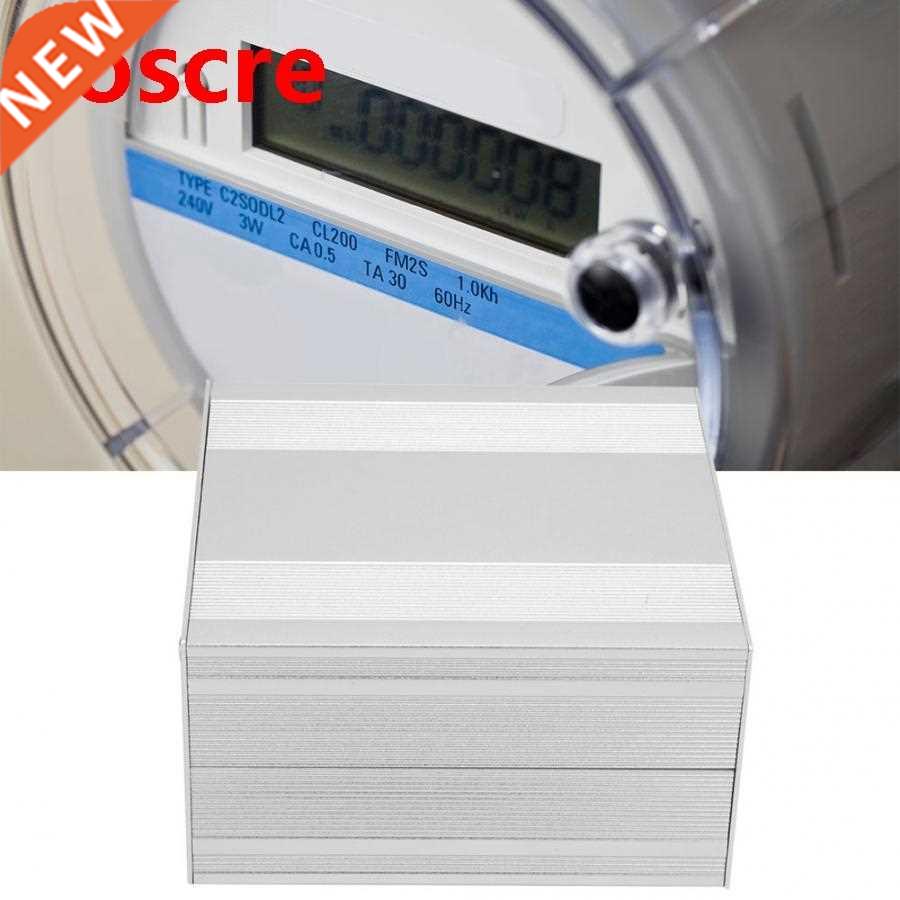 Frosted Silver Extruded Aluminum Enclosure waterproof PCB In