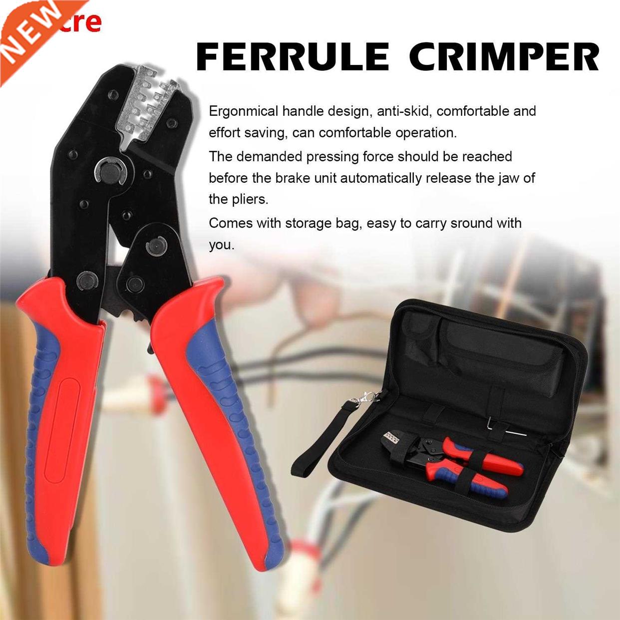 Multi-tool Ferrule Crimping Tool Kit Multitool Wire Stripper