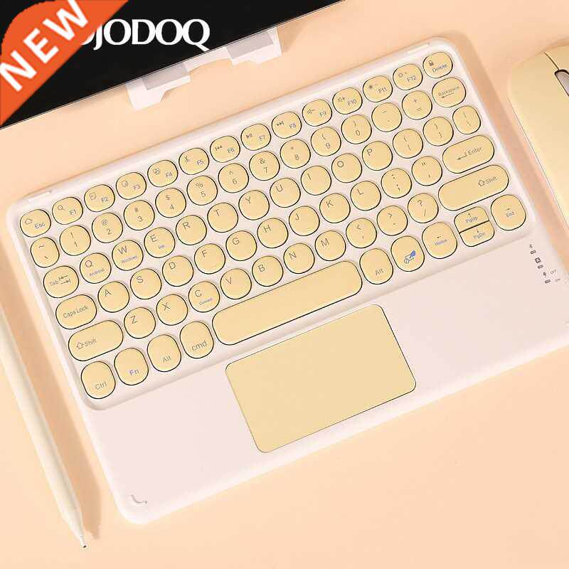 GOOJODOQ Wireless Bluetooth Keyboard with Touchpad for iPad