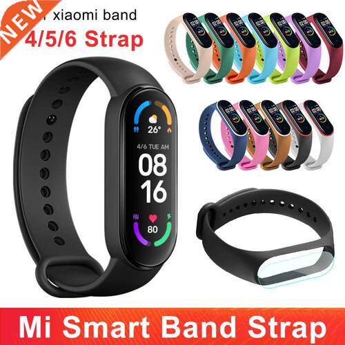 Strap For Xiaomi Mi Smart Band 6 5/4 3 Watchband Bracelet Re