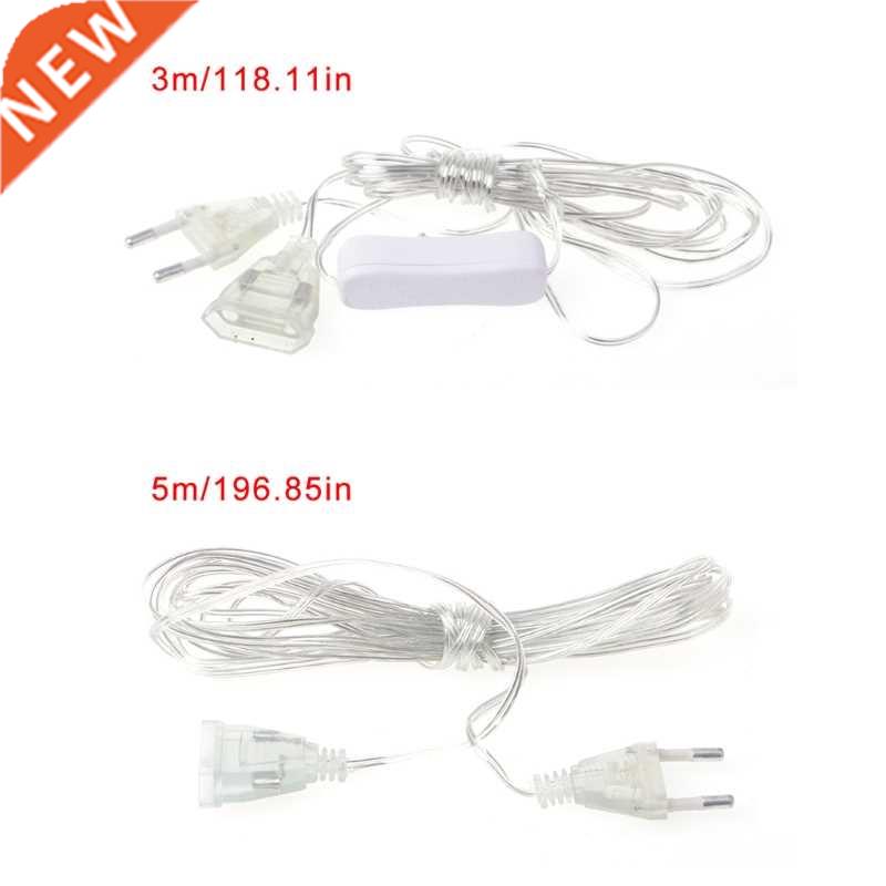 3m 5m 100W EU Plug Male To Female Power Supply AC Adapter