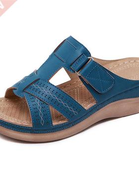 New Summer Women Wedge Sandals Premium Orthopedic Open Toe S