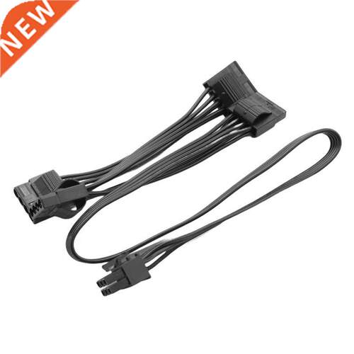 6Pin To 4 Molex Modular Power Supply Cable 6Pin To 4 IDE