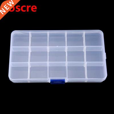 15 Slots Multifunctional Size Adjustable Plastic Jewelry St