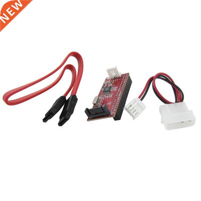 Computer 40 Pins IDE to 7 Pins SATA Adapter Converter w SATA