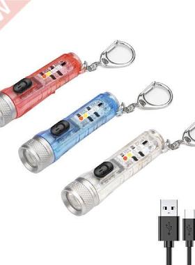 Mini Torch Powerful 400 Lumens LED Flashlight USB