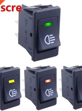 KCD4 Rocker Switch ON-OFF 2 Position 4 Pins LED 12V 35A aut