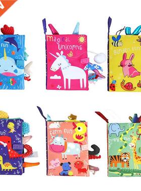 Kidsbooks Baby Early Learning Tearing Tail Cloth Book Parent