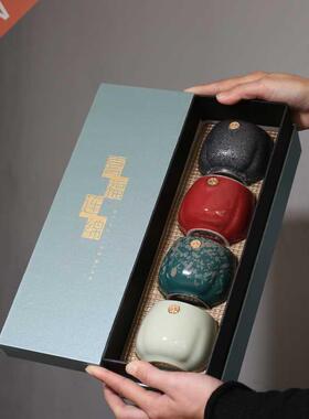 PINNY 170ML Retro Coarse Pottery Kiln Teacups Japanese