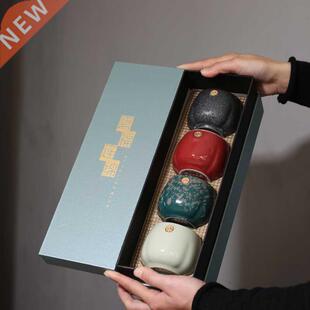 PINNY 170ML Retro Coarse Pottery Kiln Teacups Japanese