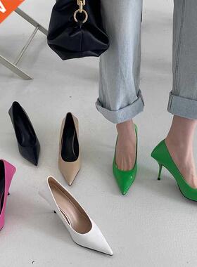 2021 Luxury Women 8cm High Heels Pumps Scarpins Office Ladie