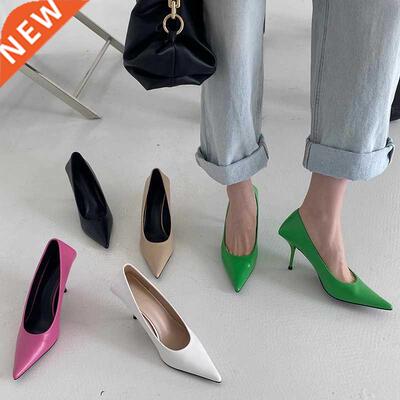 2021 Luxury Women 8cm High Heels Pumps Scarpins Office Ladie