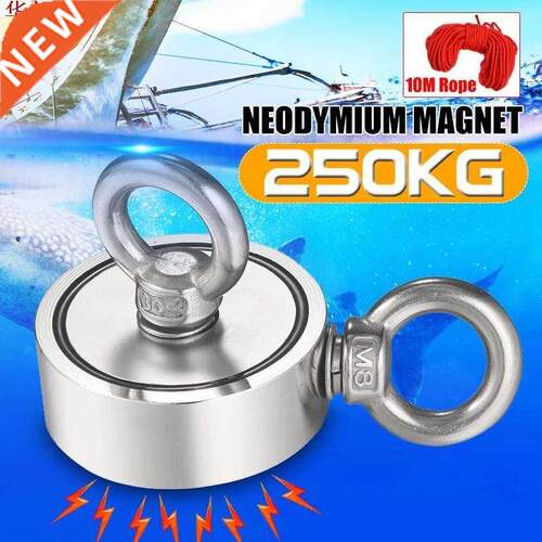 250kg Double-side Strongest Magnet Pot Fishing Magnet Salvag
