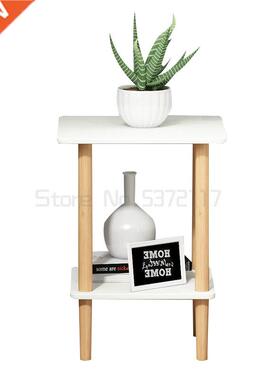 Bedside table Nordic modern solid wood assembly economic