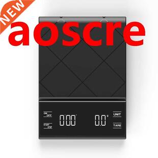 LCD Electronic Coffee Scale Espresso and Pour Over Drip Weig