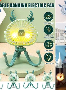 New USB Tripod Mini Fan 600mAh Battery Portable Octopus