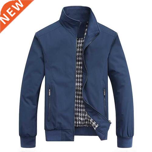 2022 Spring Autumn Casual Solid Fashion Slim Bomber Jacket M