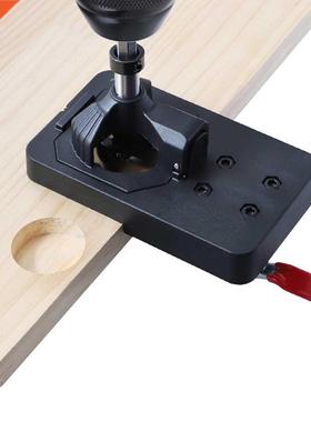 Woodworking Loctor 35mm Hinge Boring Jig Hole Drilling Guid