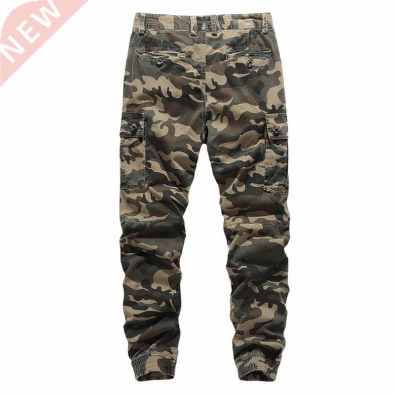 Men Fashion Setwear Casual camouflage Jogger Pants Tactical