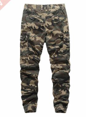Men Fashion Setwear Casual camouflage Jogger Pants Tactical