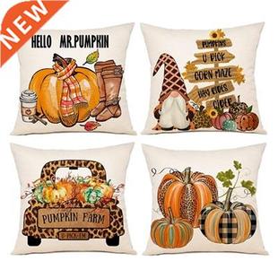 Fall Pillow Covers 18X18 Set Of 4 Fall Decor For Home