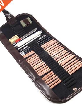 18X Sketch Pencil B/HB/2B/3B/4B Extender Eraser Paper Pen Cu