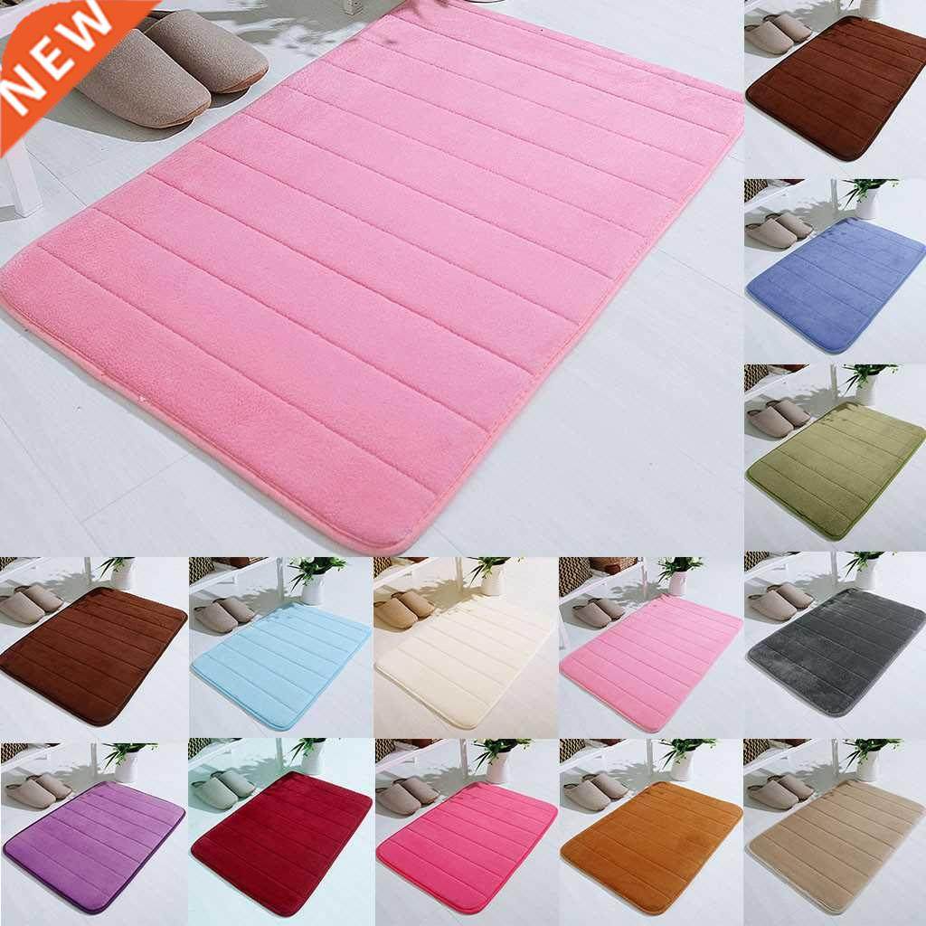 11 Colors Microfibre Soft Rugs Home Shower Bath Pad Bathroom