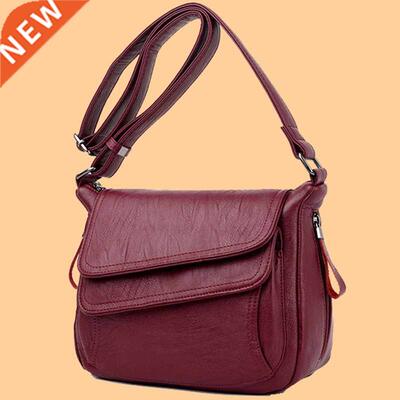 VANDERWAH Soft Leather Luxury Purses And Handbags Women Bags