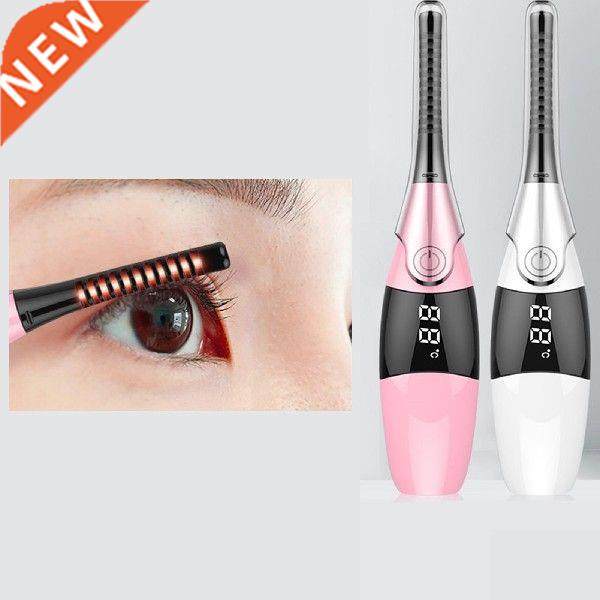 Women Portable Pen Style Electric Eyelash Curler Long