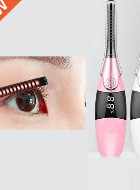 Women Portable Pen Style Electric Eyelash Curler Long